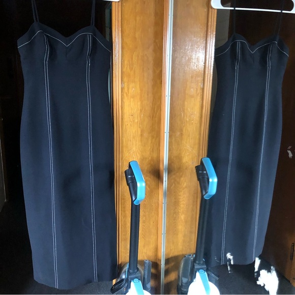 ZARA TOPSTITCHING DRESS - Picture 7 of 16